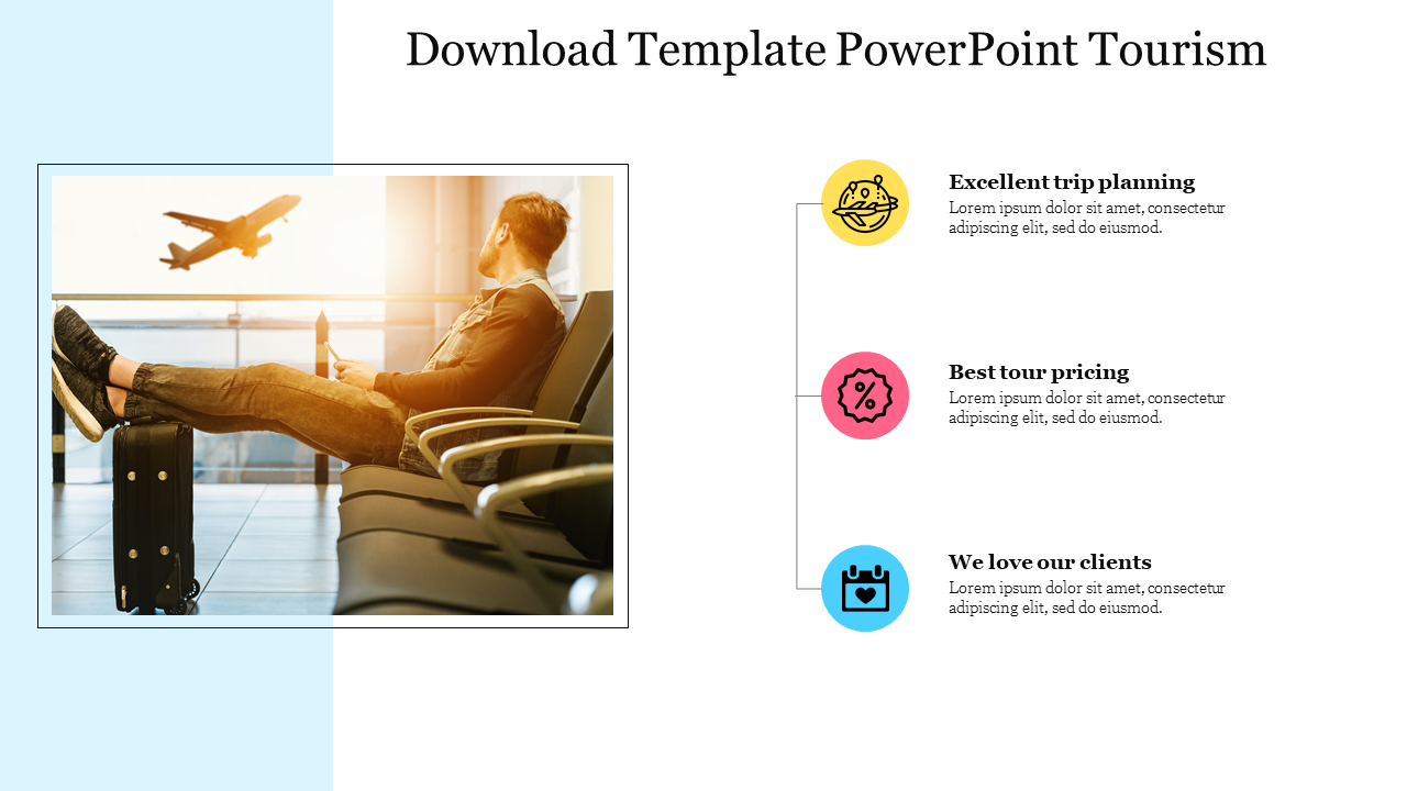 Download Template PowerPoint Tourism